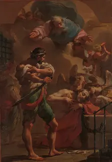 The Execution of Saint John the Baptist, ca. 1770. Creator: Ubaldo Gandolfi