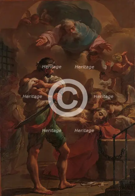The Execution of Saint John the Baptist, ca. 1770. Creator: Ubaldo Gandolfi.