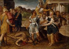 The Execution of St John the Baptist, 16th Century. Creator: Lambert Sustris