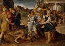 The Execution of St John the Baptist, 16th Century. Creator: Lambert Sustris