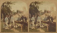 The Exeter College Boat Club Crew. Henley Regatta. 1858. Creator: SE Poulton