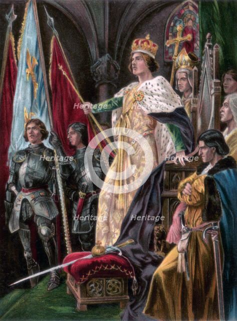 The exhortation addressed to Edward IV, Westminster, 29 June 1461, (1902). Artist: Unknown