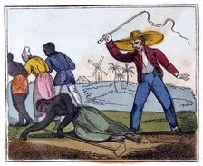 The Exhausted Slave Whipped 1826