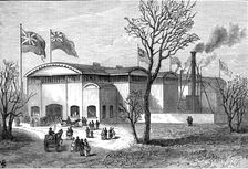The Exhibition of Scientific Industry, Manchester, 1874. Creator: Unknown