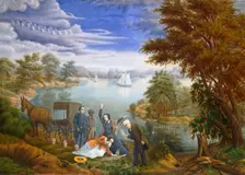 The Exhumation, c. 1890. Creator: Linton Park