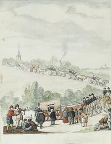 The exodus of the Remonstrants, 1710-1720. Creator: Anon