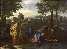 The Exposition of Moses, 1654. Artist: Nicolas Poussin