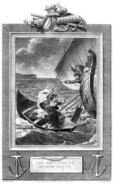 The Exposure of Prince Edwin (1810).Artist: Milton