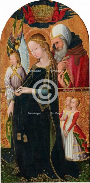 The Expectant Madonna with Saint Joseph, c. 1425/1450. Creator: Unknown.