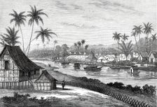 The Expedition against the Malays: View of the Encampment, Bandar Bahru...1876. Creator: Unknown