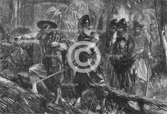 'The Expedition Against Santiago', c1880. Artist: Unknown.