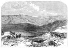 The Expedition to Abyssinia: meeting of the Prince of Tigre with Sir Robert Napier, 1868. Creator: C. R.