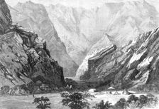 The Expedition to Abyssinia: the Mayen Wells, half way to Senafe, 1868. Creator: Mason Jackson