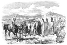 The Expedition to Abyssinia: water-carriers and camp followers, 1868. Creator: Unknown
