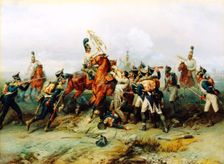The Exploit of the Mounted regiment in the Battle of Austerlitz 1884
