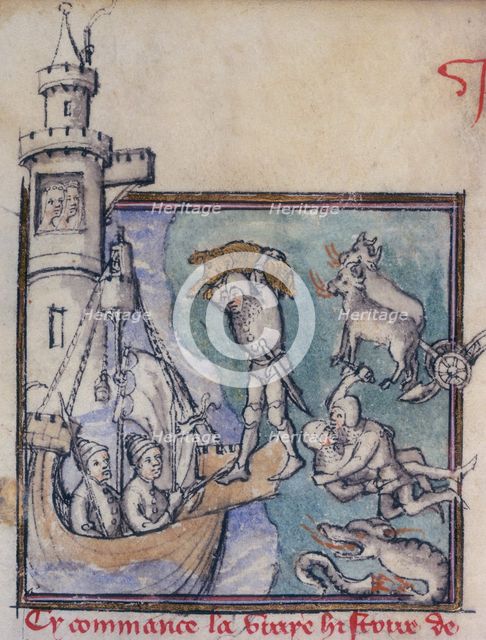 The exploits of Jason and the Argonauts, c1400-c1415. Creator: Unknown.