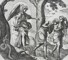 The Expulsion, 16th century. Creator: Antonio Tempesta