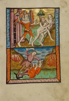 The Expulsion, about 1480-1490. Creator: Unknown