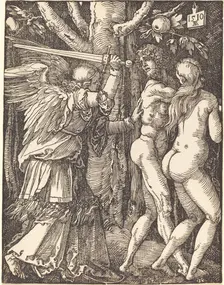 The Expulsion from Paradise, 1510. Creator: Albrecht Durer
