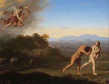The Expulsion from Paradise, after c.1646. Creator: Cornelis van Poelenburch