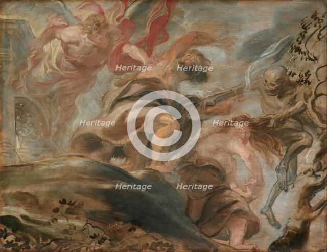 The Expulsion from the Garden of Eden. Artist: Rubens, Pieter Paul (1577-1640)