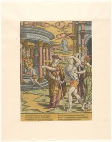 The expulsion of the prodigal son, c.1540-c.1550. Creator: Cornelis Anthonisz