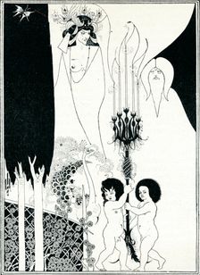 The Eyes of Herod 1894, (1912). Artist: Aubrey Beardsley
