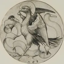 The Eagle of St. John, n.d. Creator: Martin Schongauer