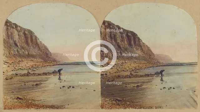 The East Cliff, Hastings., 1860s. Creator: William Russell Sedgfield.