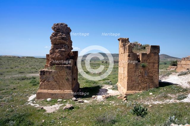 The East Gate at Thuburbo Majus, Tunisia. Creator: Samuel Magal.