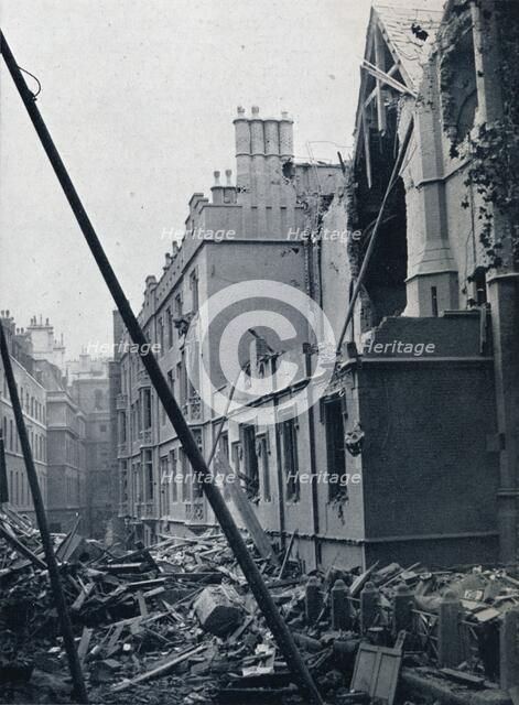 'The East End of the Middle Temple Hall', 1941.