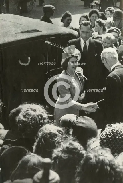 'The East End Greets The Princess - May, 1946', 1947. Creator: Unknown.