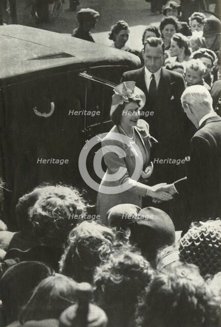 'The East End Greets The Princess - May, 1946', 1947. Creator: Unknown.