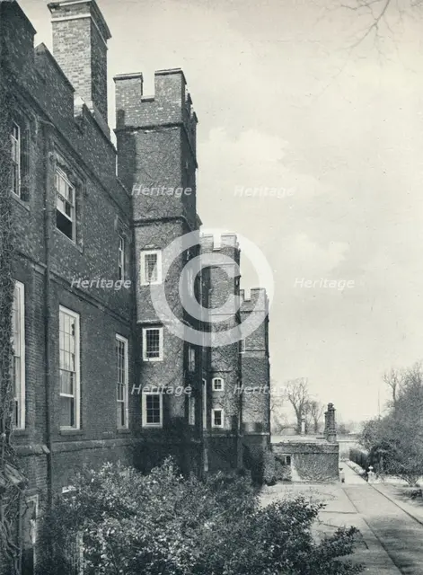 'The East Front of the College', 1926. Artist: Unknown.