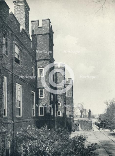 'The East Front of the College', 1926. Artist: Unknown.