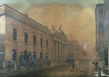 The East India Company's Headquarters, Leadenhall Sreet, London, 1800. Creator: Thomas Malton II