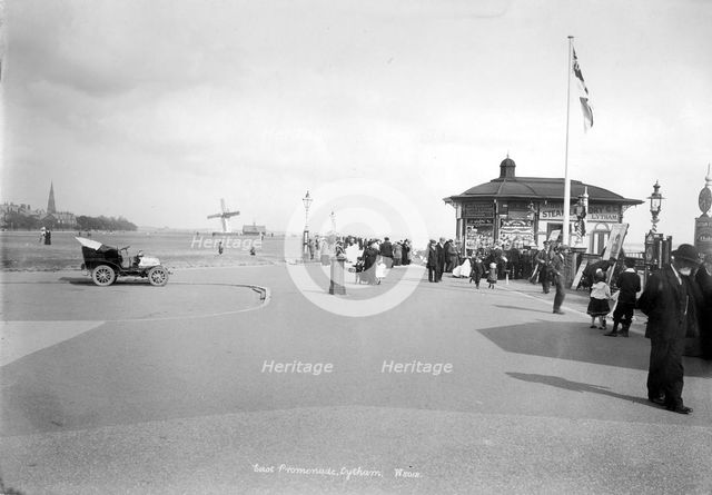 The east promenade, Lytham St Anne's, Lancashire, 1890-1910. Artist: Unknown