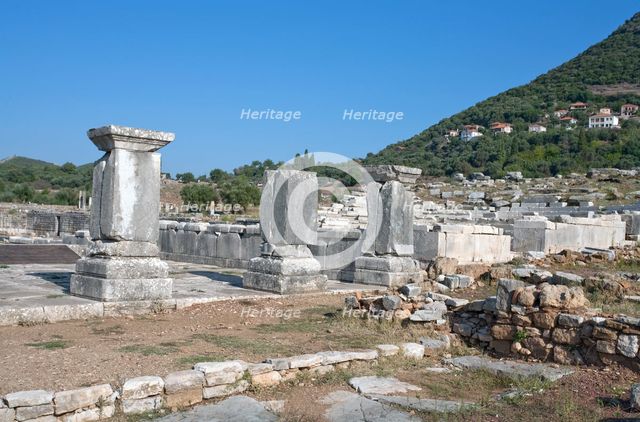 The East Propylon at Messene, Greece. Creator: Samuel Magal.