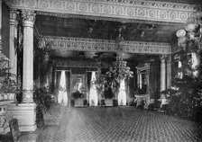 The East Room at the White House, Washington DC, USA, 1908