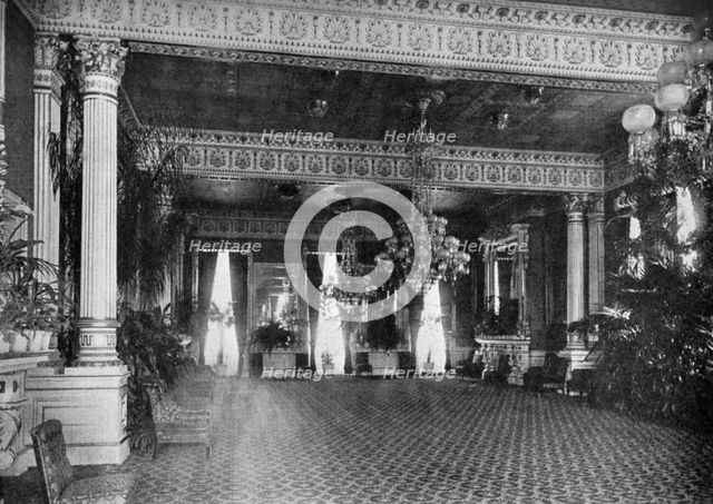 The East Room at the White House, Washington DC, USA, 1908. Artist: Unknown