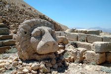 The East Terrace, Nemrut, Turkey. Creator: Samuel Magal