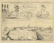 The East View of Kingston Upon Hull, 1735, (1869). Creator: Inigo Haynes