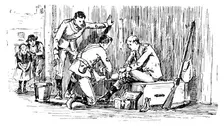 The Easter Volunteer Manoeuvres: our ambulance service is also most efficient, 1890. Creator: Unknown