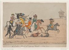 The Easter Hunt at Epping Forest, Plate First, 1800-1820. Creator: Unknown