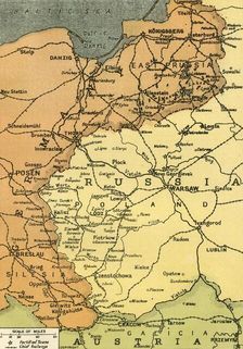 The Eastern Frontier 1919. Creator: London Geographical Institute