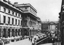 The Eastern wing of Somerset House, London, 1926-1927.Artist: McLeish