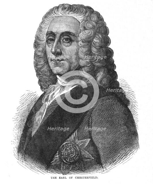 The Earl of Chesterfield, c1800 (1878). Artist: Unknown.