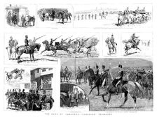 The Earl of Chester's Cheshire Yeomanry 1890. Creator: Unknown