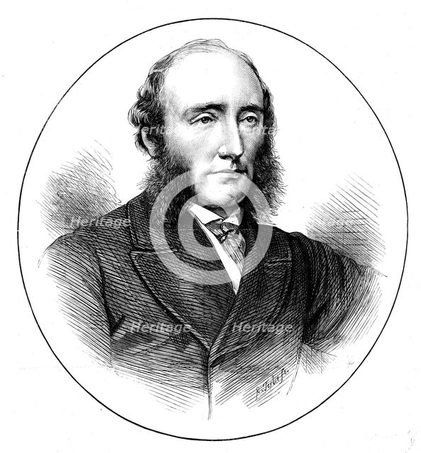 The Earl of Dalkeith, President of the Scott Centenary Festival, Edinburgh, 1871. Creator: Unknown.