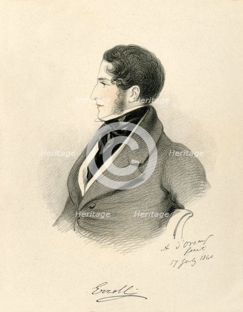 'The Earl of Erroll', 1840. Creator: Richard James Lane.